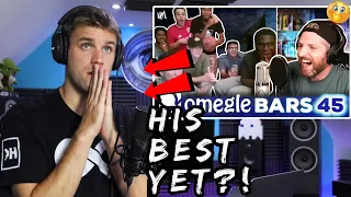 THIS IS IMPOSSIBLE!! | Rapper Reacts to HARRY MACK OMEGLE BARS 45! (First Reaction)
