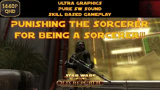 Punishing the sorcerer for being a sorcerer - Concealment Operative | SWTOR PvP 7.3