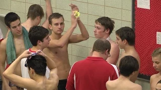 Naperville Central vs. Hinsdale Central Boys Swimming, December 6, 2014