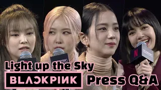 [ENG] 《Blackpink: Light Up the Sky》 Q&A Press Conference