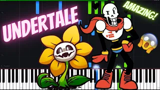 Undertale Fallen Down (Reprise) Easy Slow Piano Tutorial | Learn How To Play Popular Songs On Piano