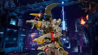 Dinobots combine Into volcanicus