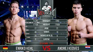 Enriko Kehl Vs. Andrej Kedves | MFC K1 Full Fight | December 2019