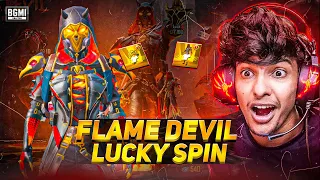 😱 NEW FIRE X-SUIT CRATE OPENING IN BGMI | FLAME WRAITH SET & FLAME DEVIL SPIN