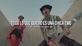 Machine Gun Kelly & WILLOW - emo girl [Español + Lyrics] (Video Oficial)