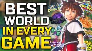 The Best World in Every Kingdom Hearts Game