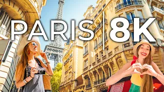 Paris 🇫🇷 8K - Watch Paris 8K Tour in ULTRA HD Resolution [8K]