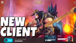 NEW CLIENT IS HERE (League of Legends)