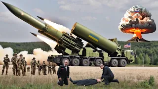 happened 3 minutes ago! Millions of US-supplied Ukrainian missiles destroy Russian headquarters