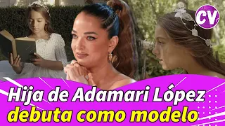 Alaïa la hija de Adamari López DEBUTA como MODELO de importante marca de moda🤩👏