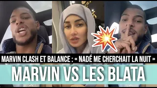 MARVIN VS MARC ET NADÉ BLATA 💥 ÉNORME CLASH ! IL BALANCE SUR LE COUPLE (RELIGION, ESCROCS, DRAGUE 🔞)