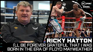 "I'll be forever grateful!" Ricky Hatton on his boxing legacy and his fight with Floyd Mayweather