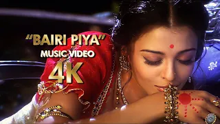 "Bairi Piya" | 4K Music Video | 2002 Devdas Movie | B4K