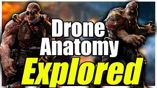 The Locust Drones Morphology and Lore Explored | Gears of War Explained