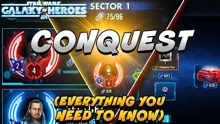 Everything you need to know about Conquest in #swgoh