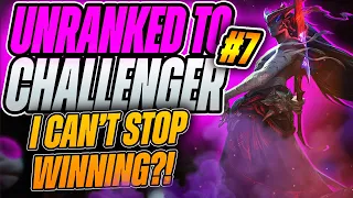UNRANKED TO CHALLENGER EP: #7 ~ I CAN'T STOP WINNING?! - League of Legends