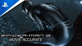 NEW Spider-Man 3 Movie Accurate Black Raimi Suit Tobey Maguire - Spider-Man PC Mods