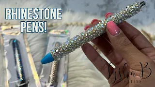 Rhinestone pens, Rhinestone pens will multiple style rhinestones, how to scatter method a pen