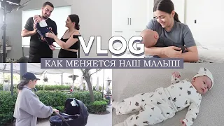 VLOG молодой мамы // Как меняется наш малыш // Убираю старую одежду и заказываю новую