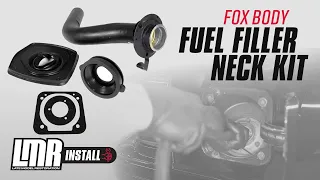 How To Install Fox Body Mustang Fuel Filler Neck, Floor Seal, Grommet, & Housing Gasket