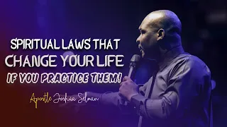SPIRITUAL LAWS THAT WILL CHANGE YOUR LIFE, IF YOU PRACTICE THEM! - Apostle Joshua selman