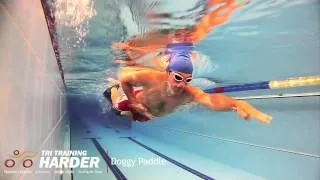 Tri Training Harder Swim Drills -- Doggy Paddle