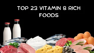 Vitamin B Rich Foods || Best Food Sources Of Vitamin B || Micronutrient-Rich Foods