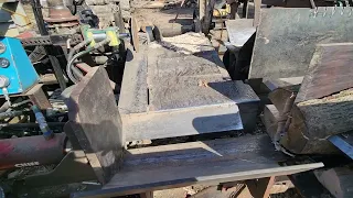 Homemade firewood processor 2023 revision walk around