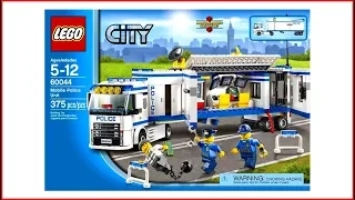 LEGO CITY 60044 Mobile Police Unit Toy Speed Build