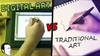 Is it Better to Learn Art DIGITALLY or TRADITIONALLY?