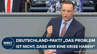 ABRECHNUNG mit AMPEL: "Deutschland-Pakt" von Olaf Scholz ist "Offenbarungseid" – Jens Spahn