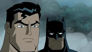 Batman and Superman public enemies Batman and Superman vs supervillains