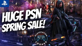 AMAZING PlayStation Store Sale Live Right Now | New PSN Spring Sale Must Buy Deals PS4 and PS5