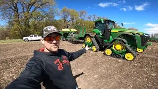 How to Drive New John Deere 8410RX Tractor and Corn Planter