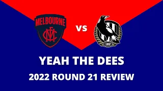 2022 Round 21 Review Melbourne Vs Collingwood - Pie on Lingers' face