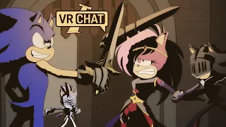 SONIC RETURNS BACK TO CAMALOT! THE HOLY GRAIL ARC 1 IN VR CHAT