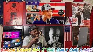 Aaron Lewis Sings Patriotic Anthem ‘Am I The Only One’ (Live Acoustic) [Reaction] 🙌🏾❤️🇺🇸