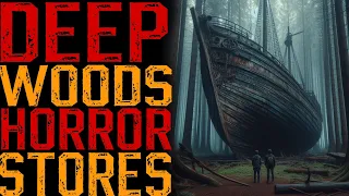 Deep Woods Horror Stories: Terrifying Tales from the Wilderness/With the sounds of rain to sleep