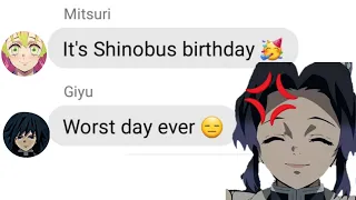 When hashiras forget Shinobu's birthday| demon slayer