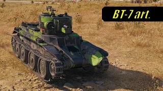 World of Tanks - BT-7 art. - Steppes | 1,6K DMG | #23