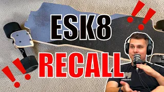 Esk8Exchange Podcast | Episode 082: Another Esk8 Recall?
