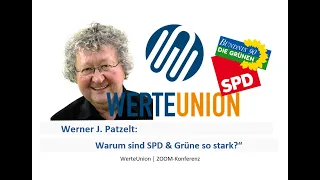 Werner J. Patzelt: „Warum sind SPD und Grüne so stark?“
