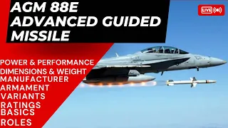 AGM 88E Advanced Anti Radiation Guided Missile | Detail & Every Specifications You Need to Know