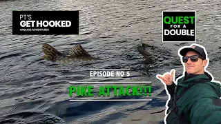 Quest For Double Figure Pike EP 05 - A massive pike attacked my pike!! PT's Get Hooked