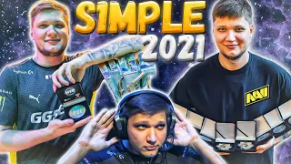 S1MPLE 2021 - ЛУЧШИЕ МОМЕНТЫ CS:GO