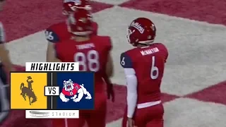 Wyoming vs. Fresno State Football Highlights (2018) | Stadium