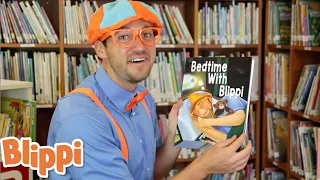 Bedtime Stories With Blippi | Blippi | Story Time With Blippi | Funny Videos & Songs