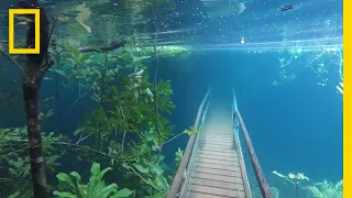 Heavy Rains Submerge Hiking Trails in Crystal Clear Waters | National Geographic