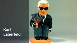 Caganer Karl Lagerfeld