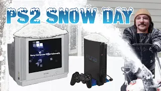 SNOW DAY! Let's chill out and play some PS2 games